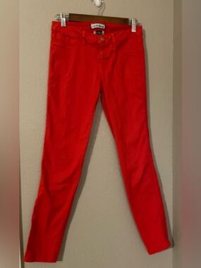 Cello Red Skinny Jeans Size 7